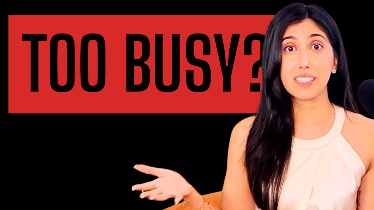 jag looks stressed "too busy?"